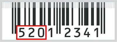 bar code 520